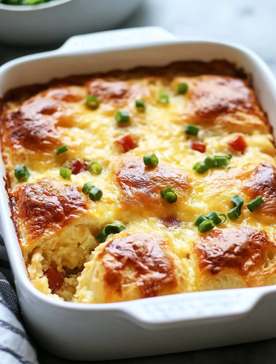 Crescent Roll Breakfast Casserole