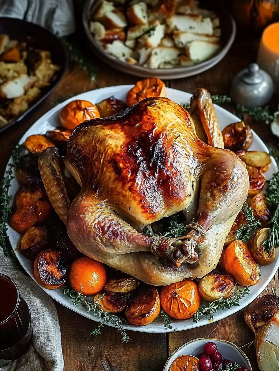Easy Roast Chicken Dinner