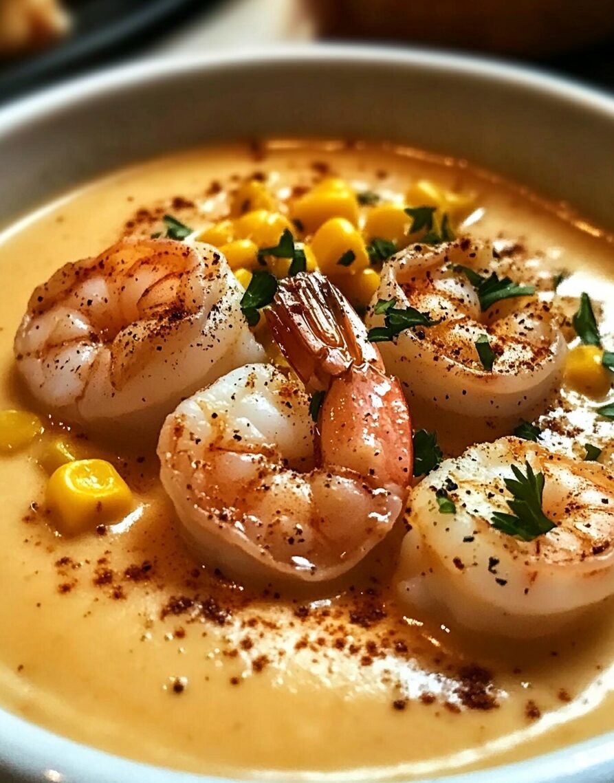New Orleans Shrimp and Corn Bisque