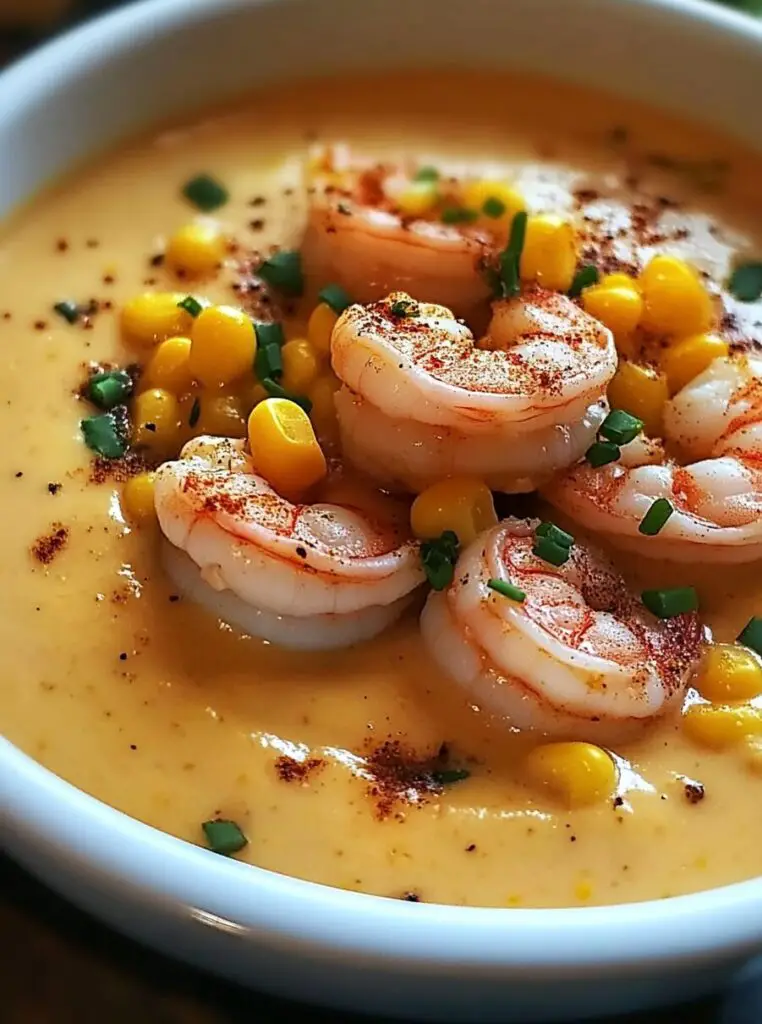 New Orleans Shrimp and Corn Bisque