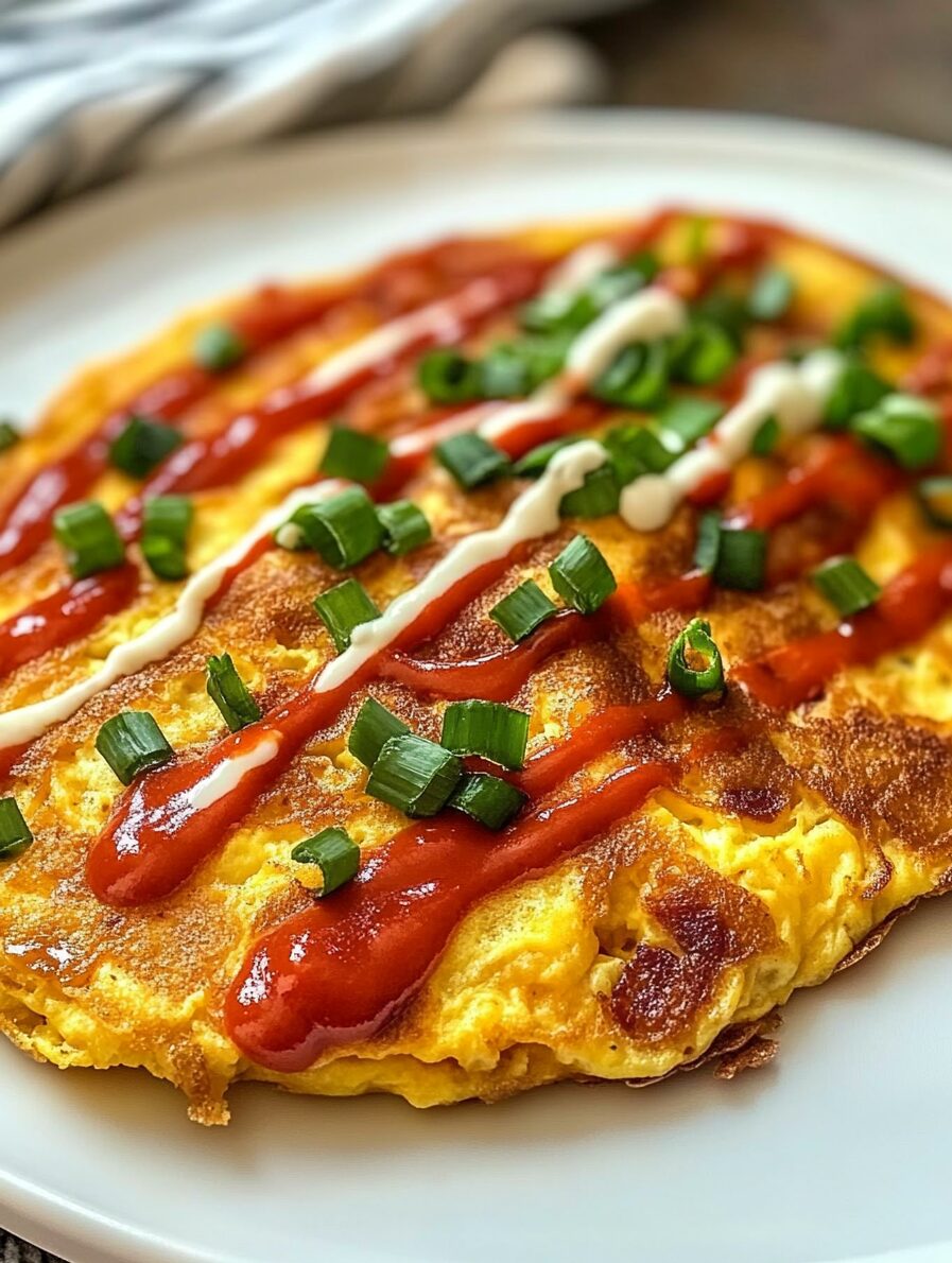 Western Hash Brown Omelet