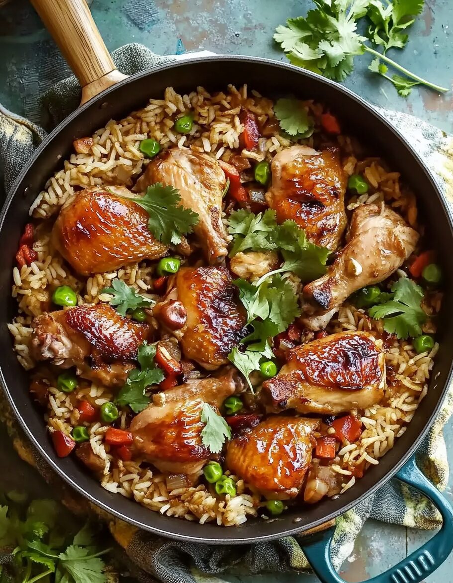 One-Pot Chinese Chicken and Rice