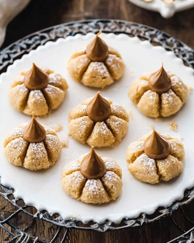 Easy Peanut Butter Blossoms