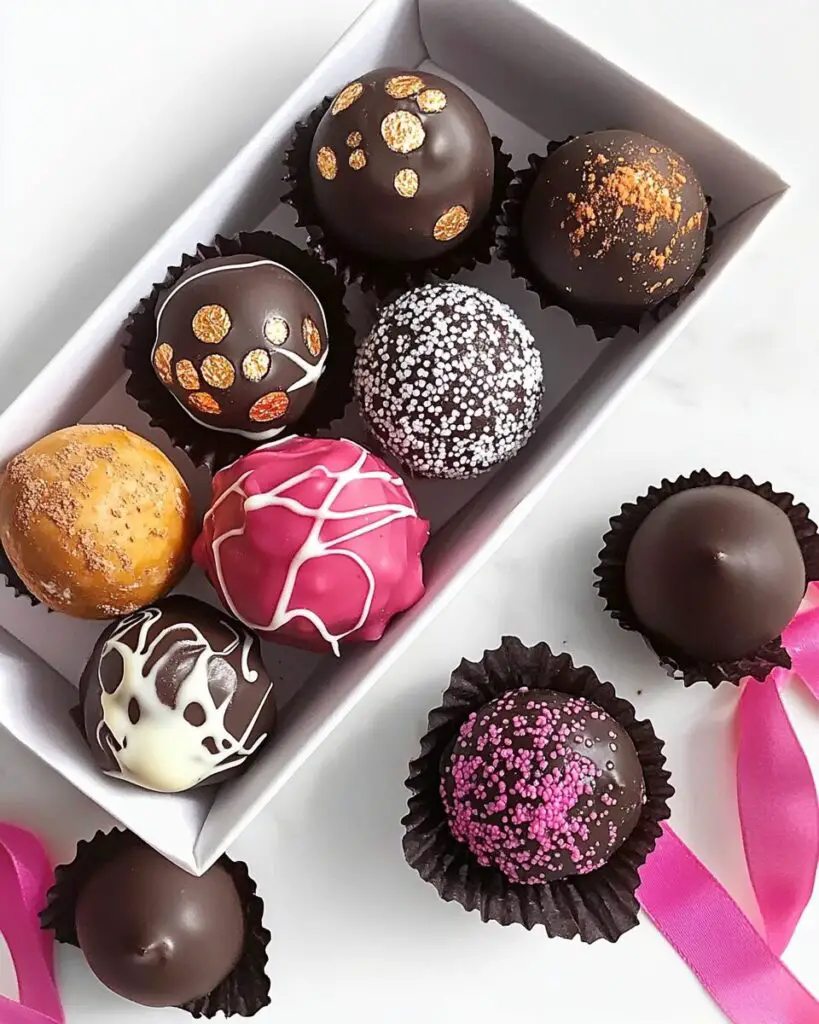 Twilight Dark Chocolate Truffles