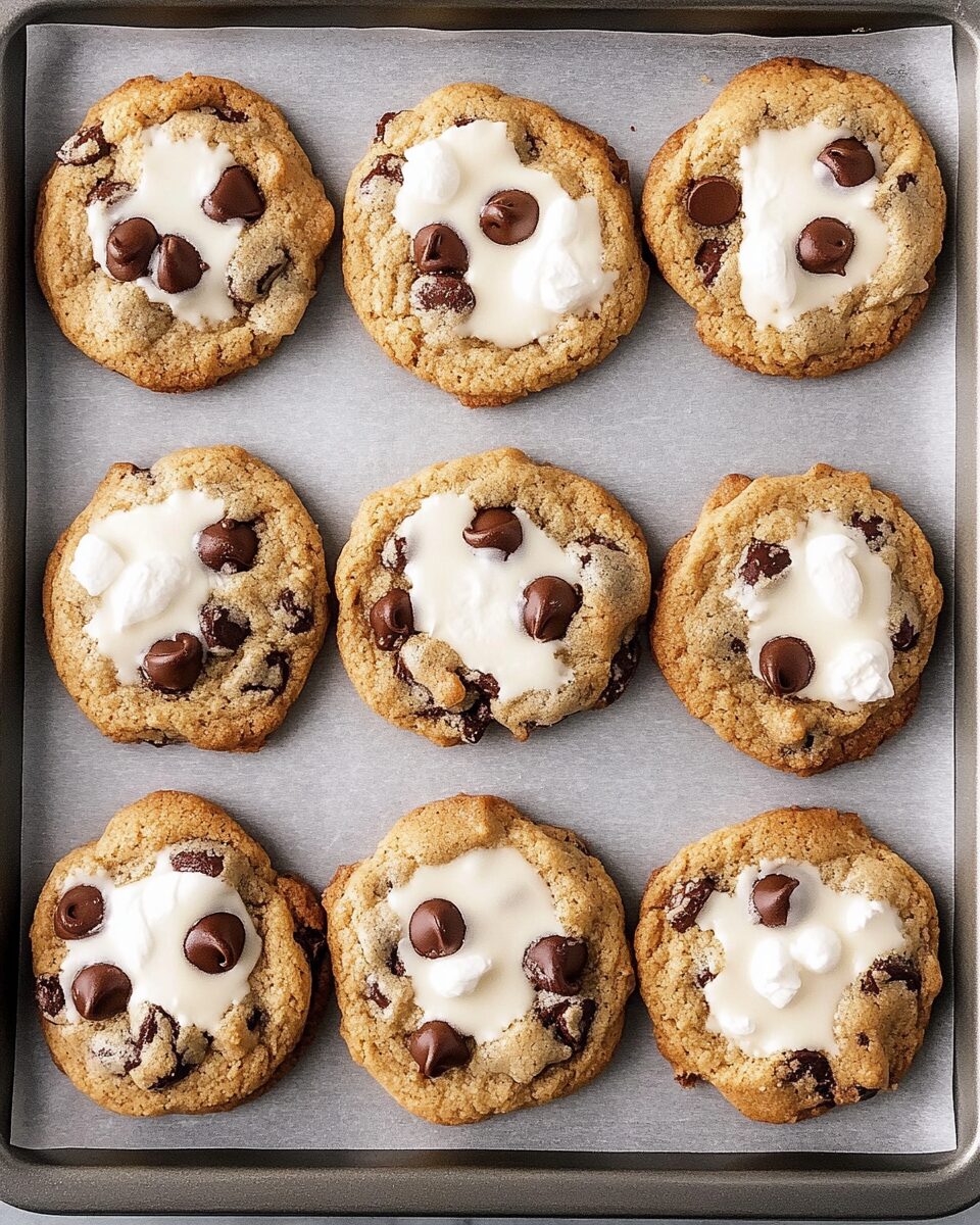 Chocolate Chip S’mores Cookies