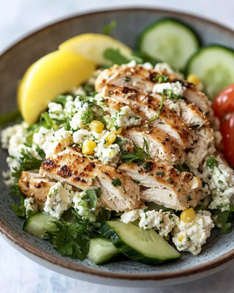 Cottage Cheese Chicken Salad