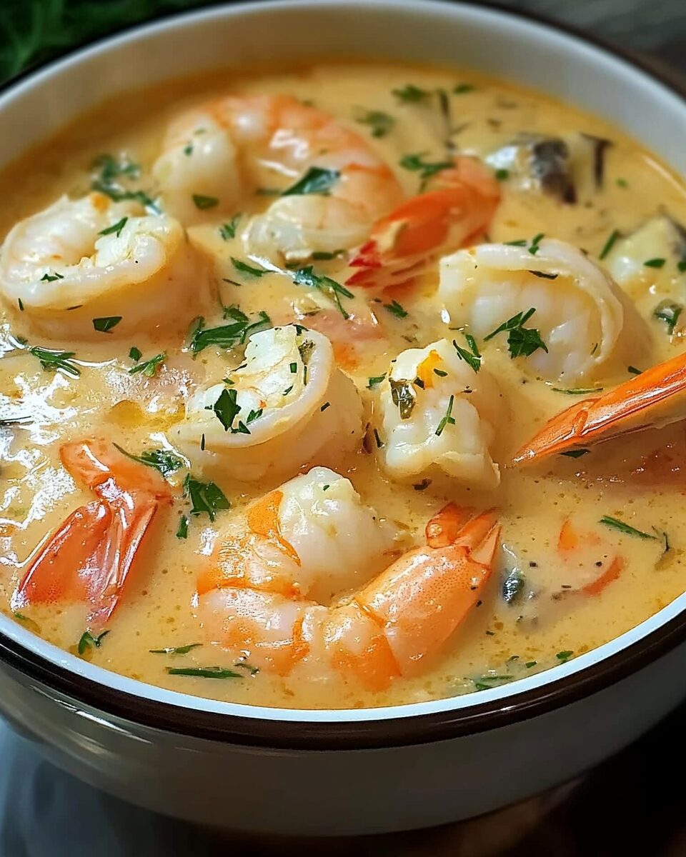 Crab and Shrimp Seafood Bisque