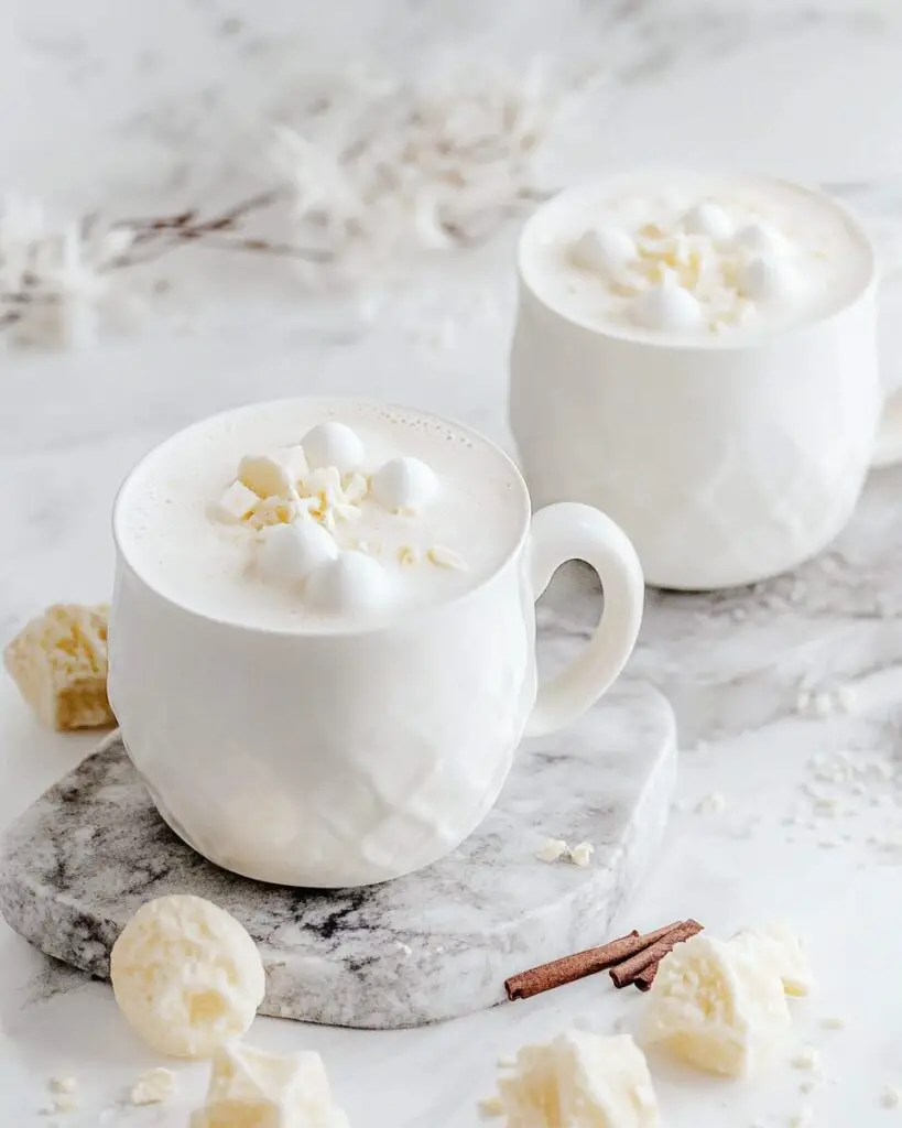 Creamy White Hot Chocolate