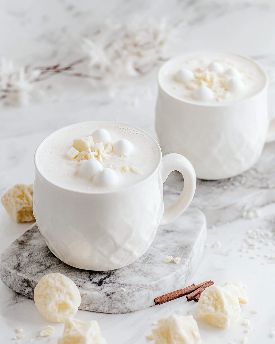 Creamy White Hot Chocolate