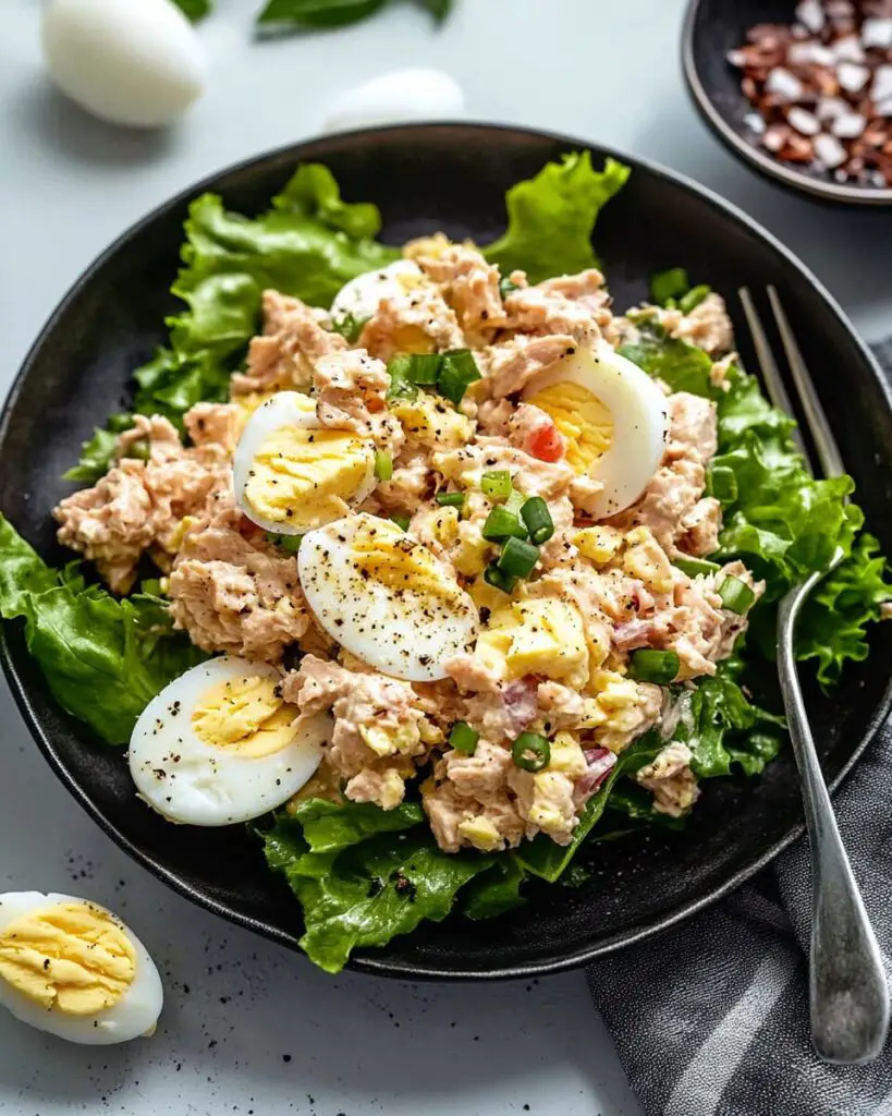 Healthy Tuna Egg Salad