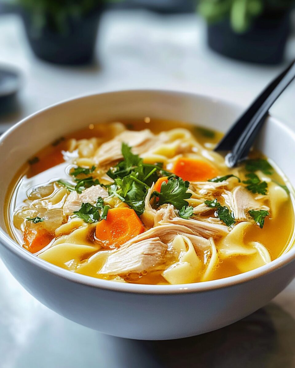 Homemade Chicken Noodle Soup