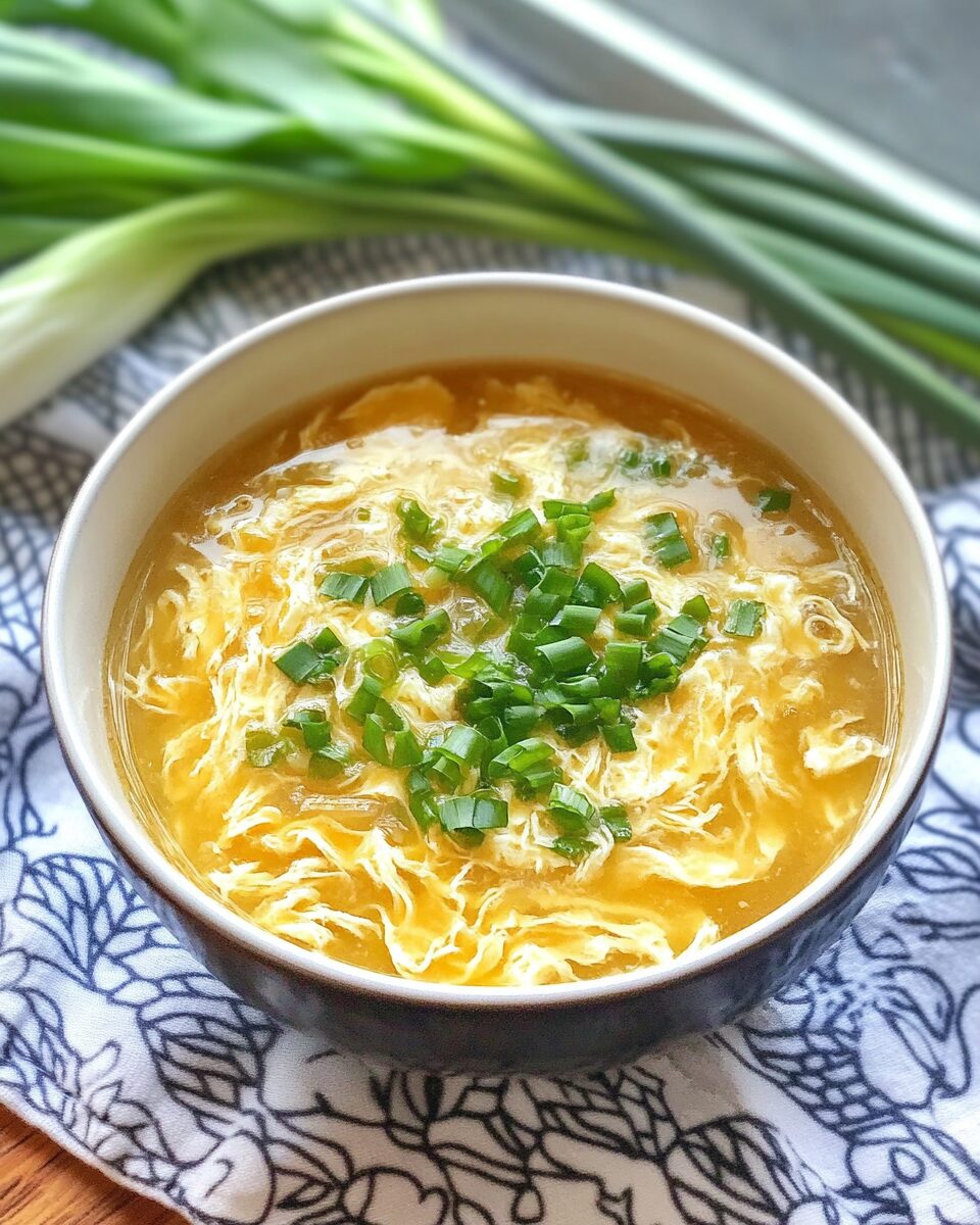 Homemade Egg Drop Soup