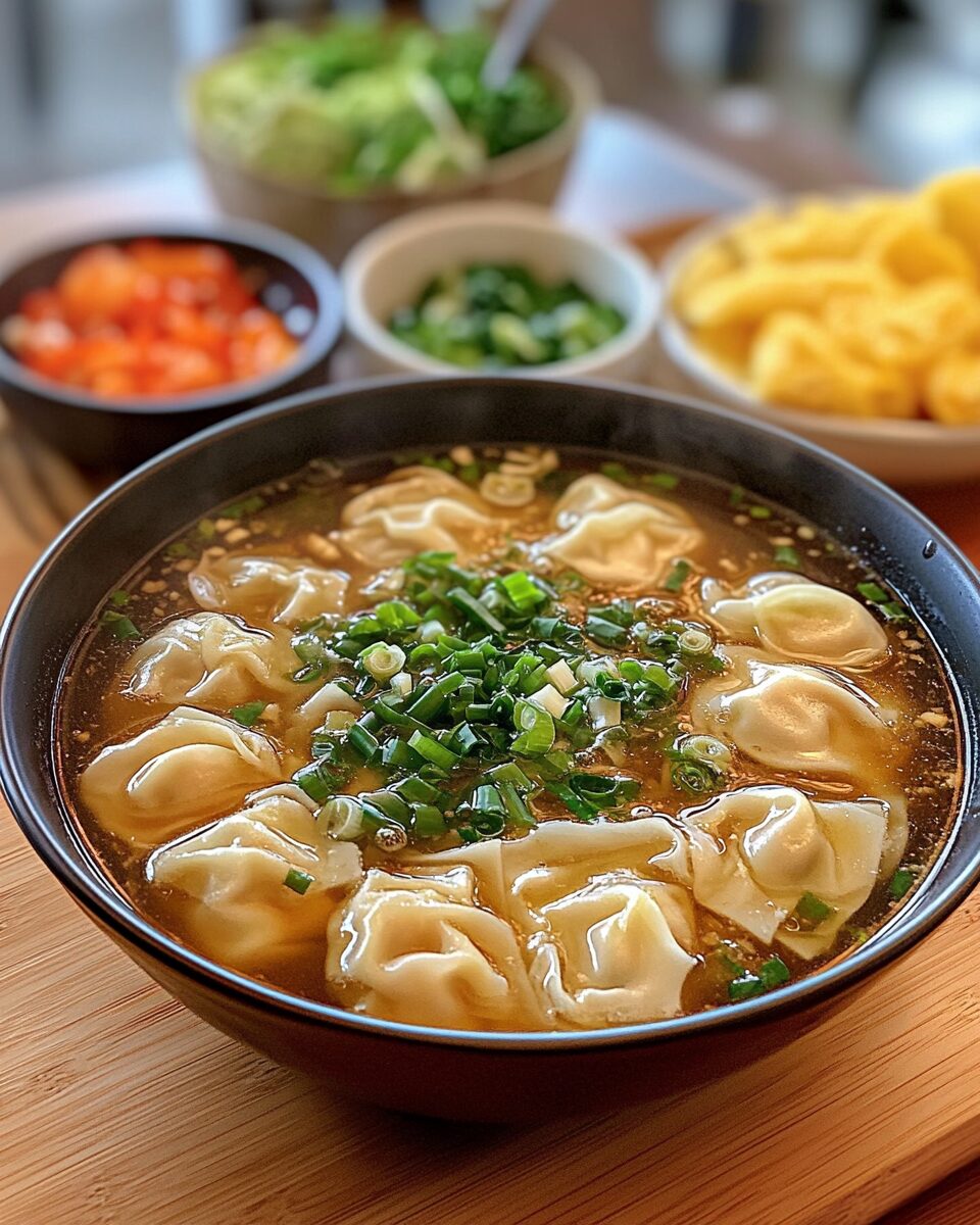 Homemade Wonton Soup