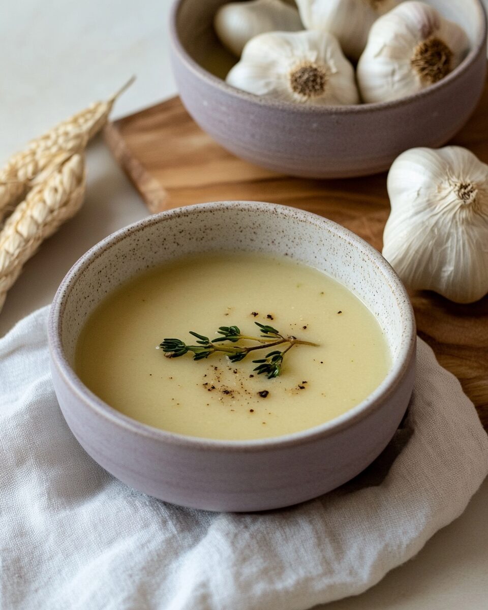 Immune-Boosting Garlic Soup