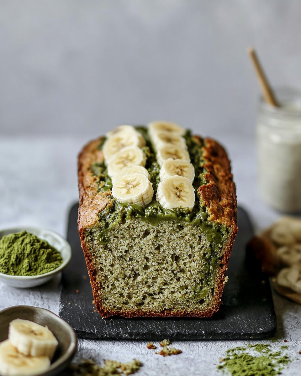 Matcha Banana Bread
