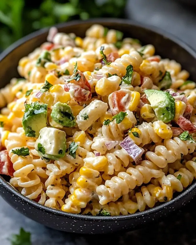 Mexican Street Corn Pasta Salad