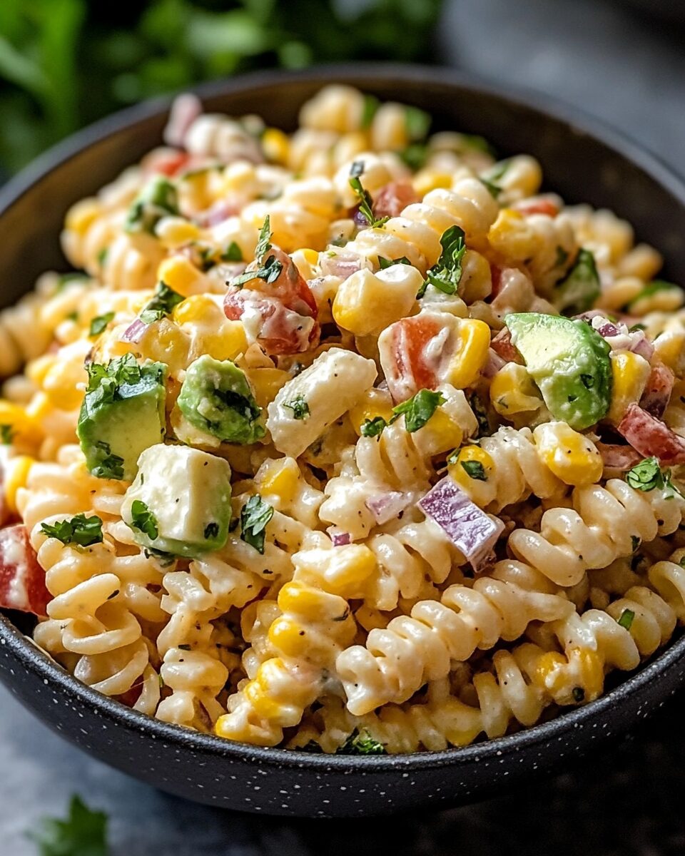 Mexican Street Corn Pasta Salad