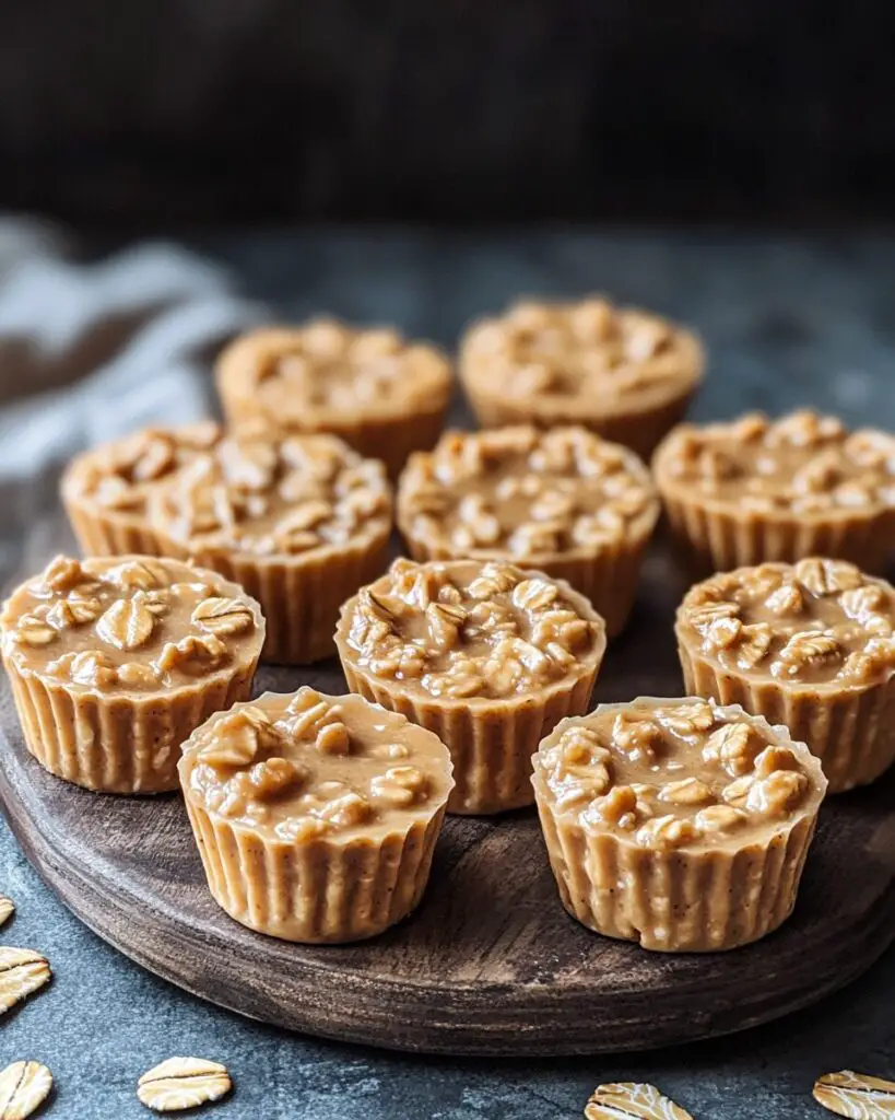 No-Bake Peanut Butter Oat Cups