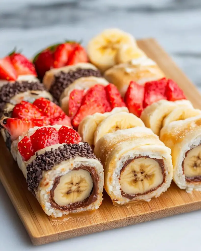 Nutritious Banana Sushi Rolls
