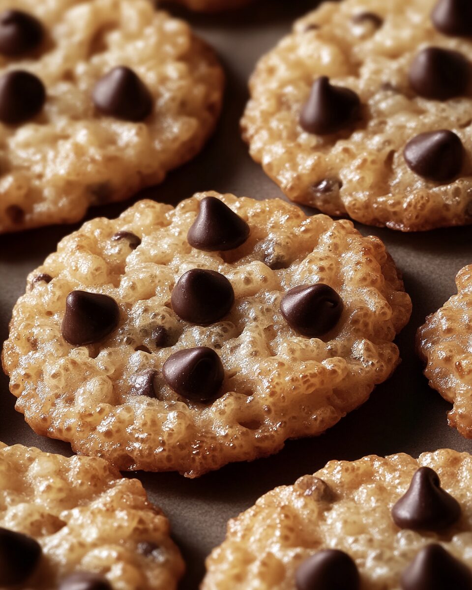 Rice Krispie Chocolate Chip Cookies