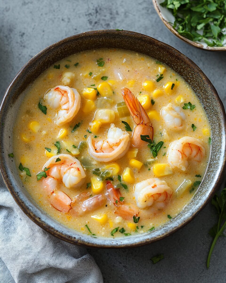 Shrimp and Corn Soup