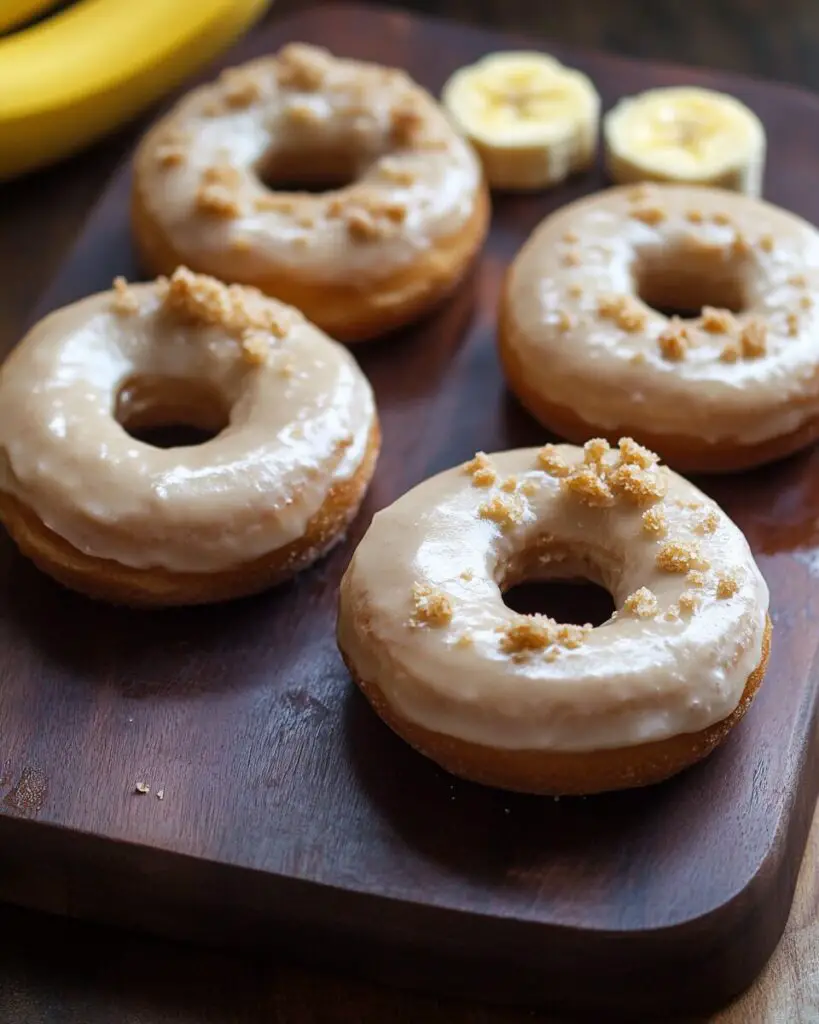 Banana Bread Donuts