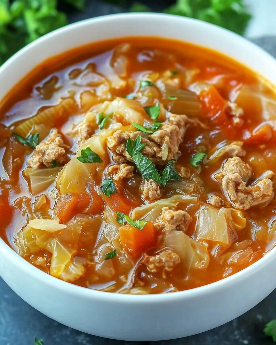 Cabbage Roll Soup