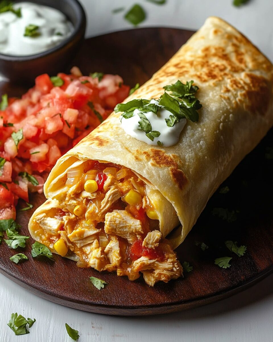Chicken Chimichangas