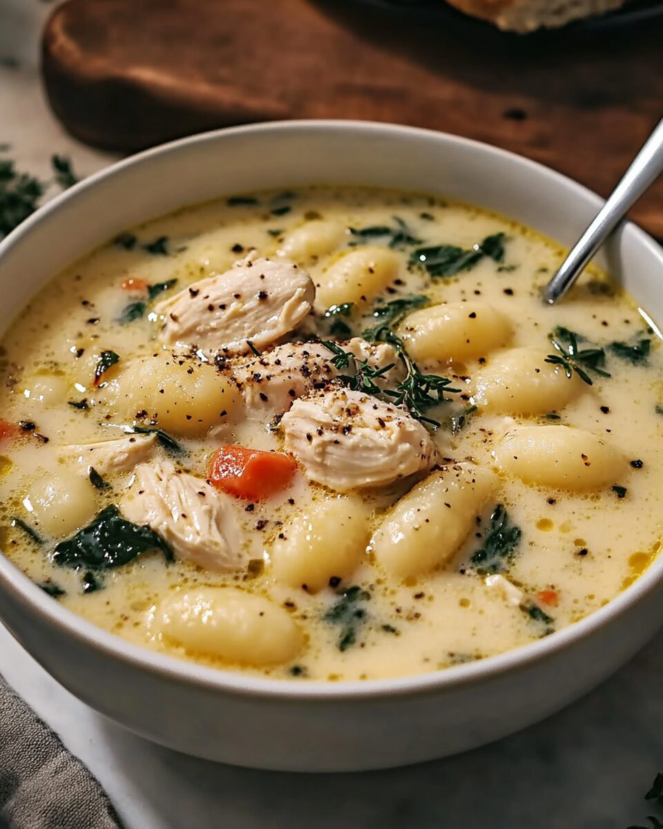 Chicken Gnocchi Soup