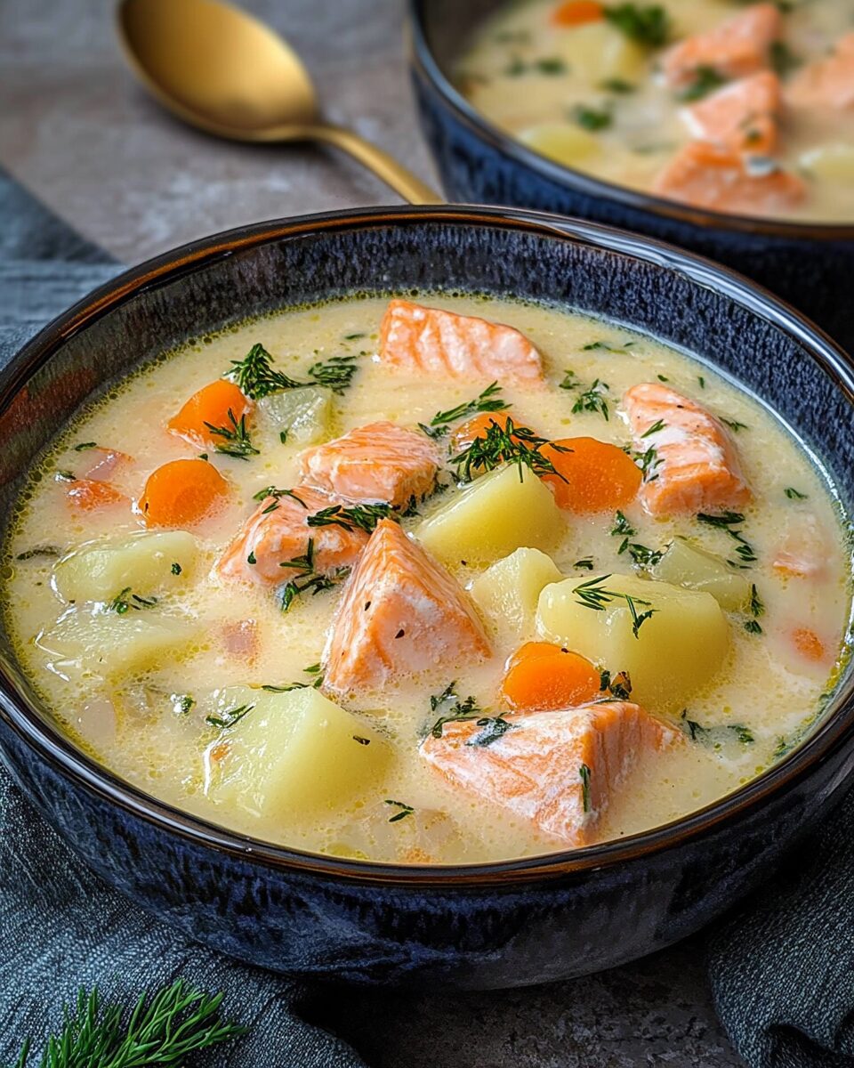 Creamy Finnish Salmon Soup