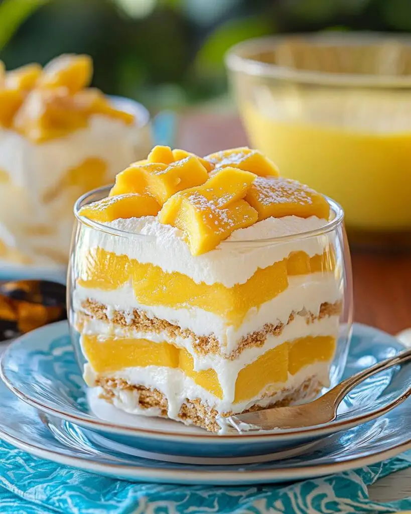 Creamy Mango Float Dessert