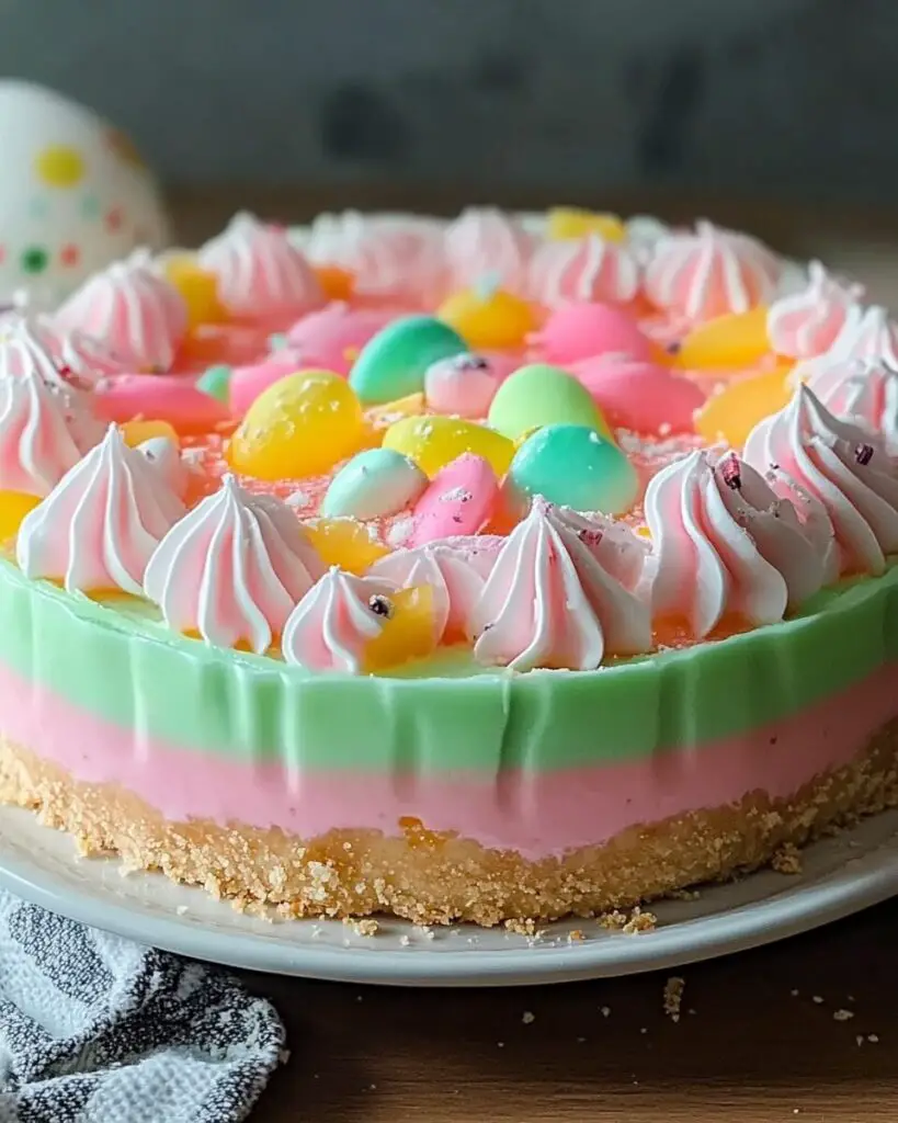 Easter No-Bake Jello Pie