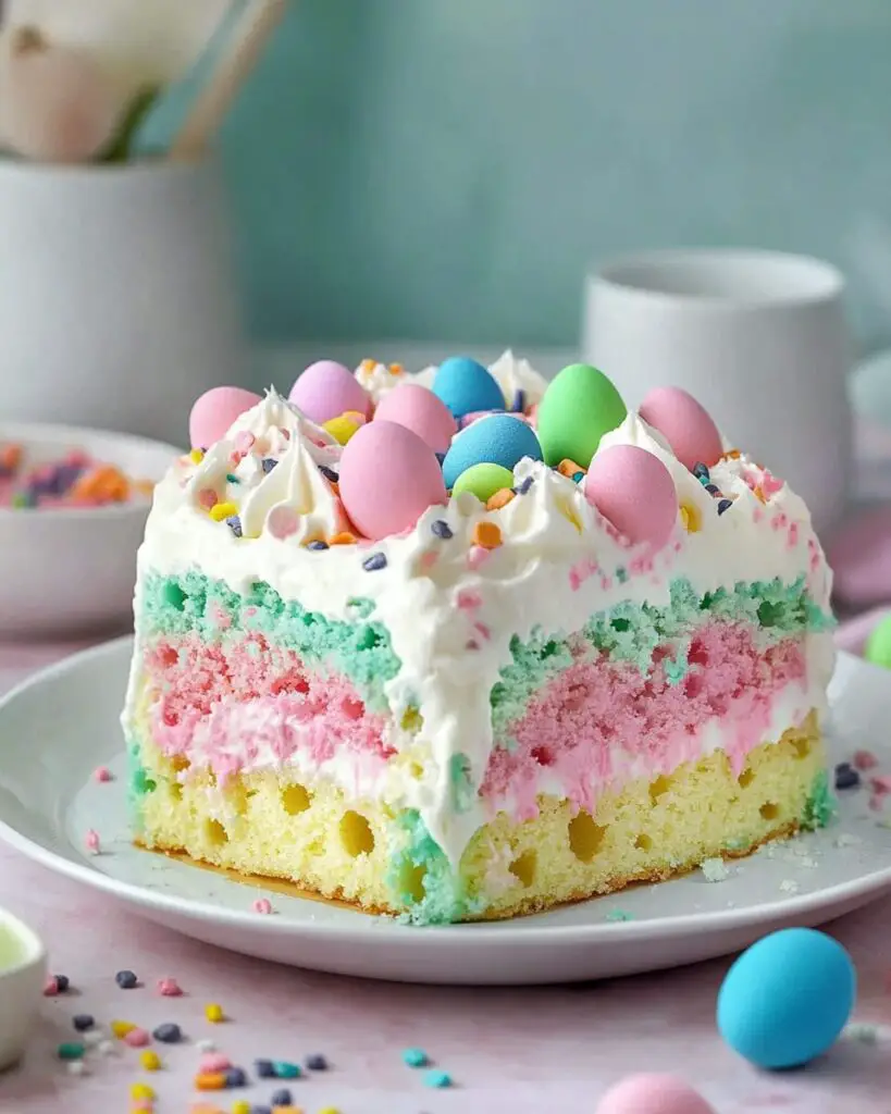 Easter Poke Cake