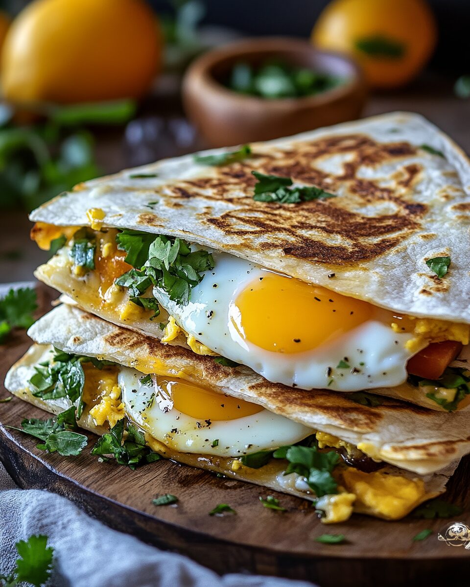 Fried Egg Quesadilla
