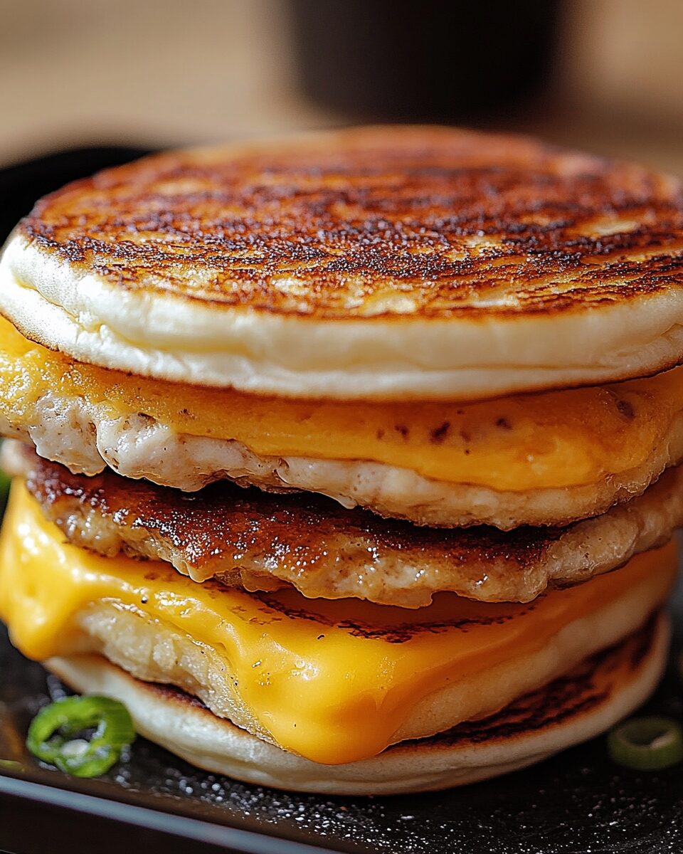Homemade McGriddle-Style Breakfast Sandwich
