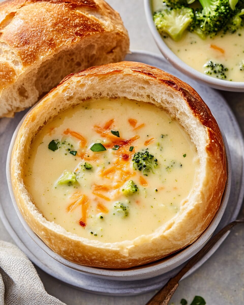 Panera-Style Broccoli Cheddar Soup