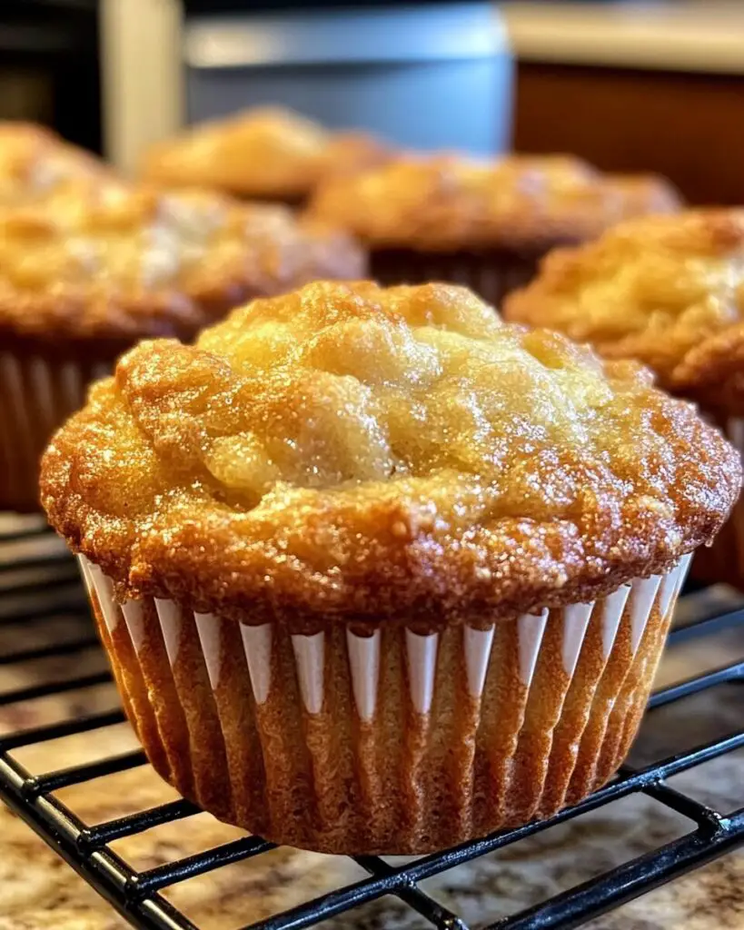 Sourdough Banana Muffins
