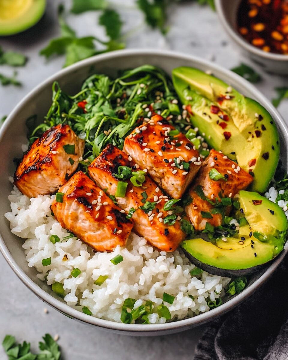 Sweet Chili Salmon Bowl