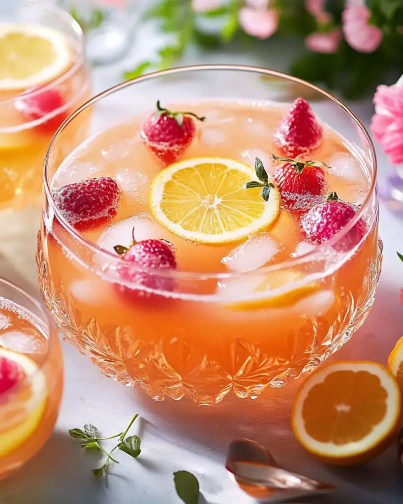 Sweet and Citrus Easter Brunch Punch