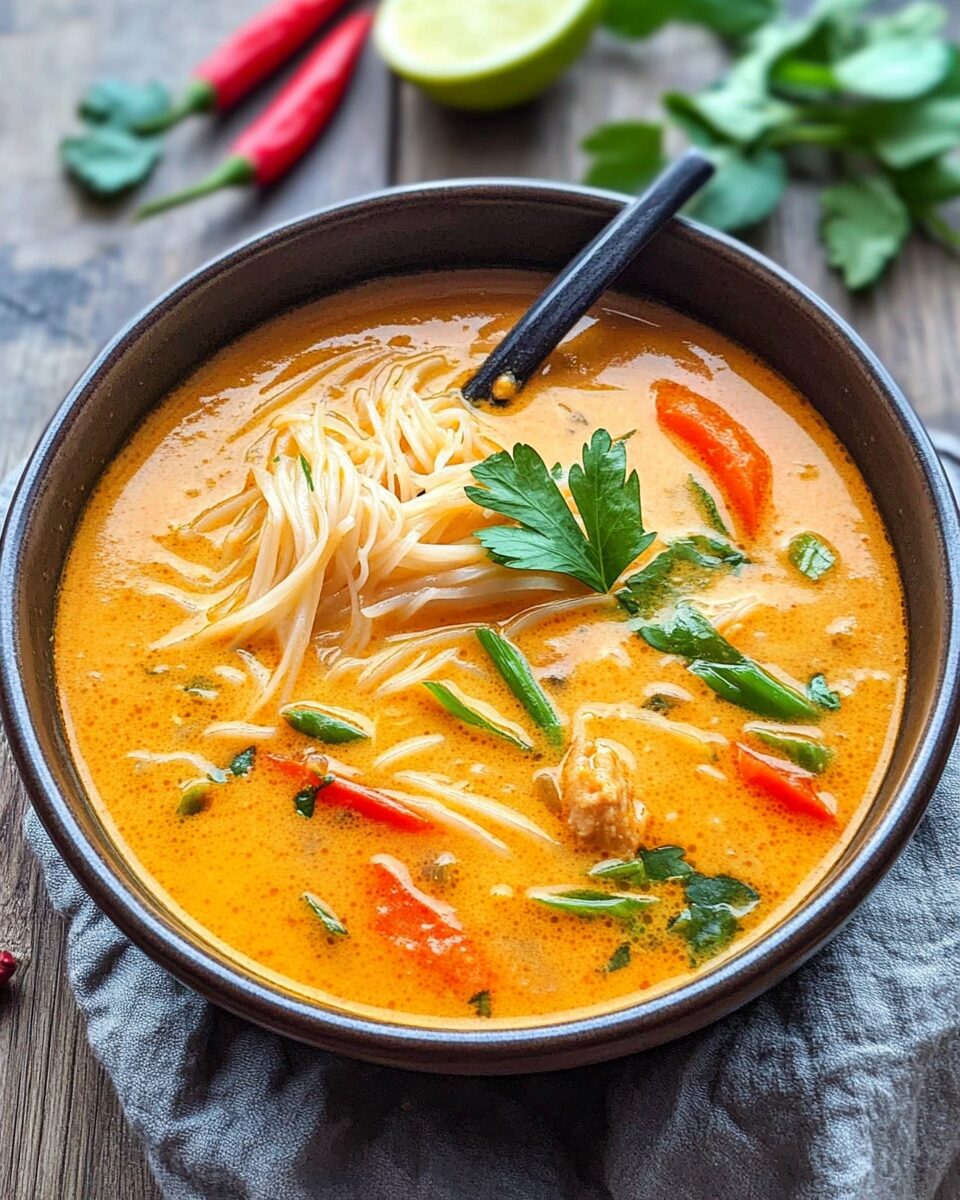 Thai Coconut Curry Soup
