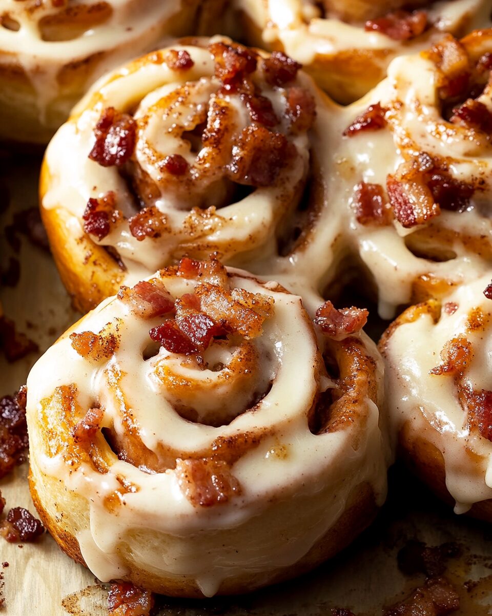 Bacon Cinnamon Rolls