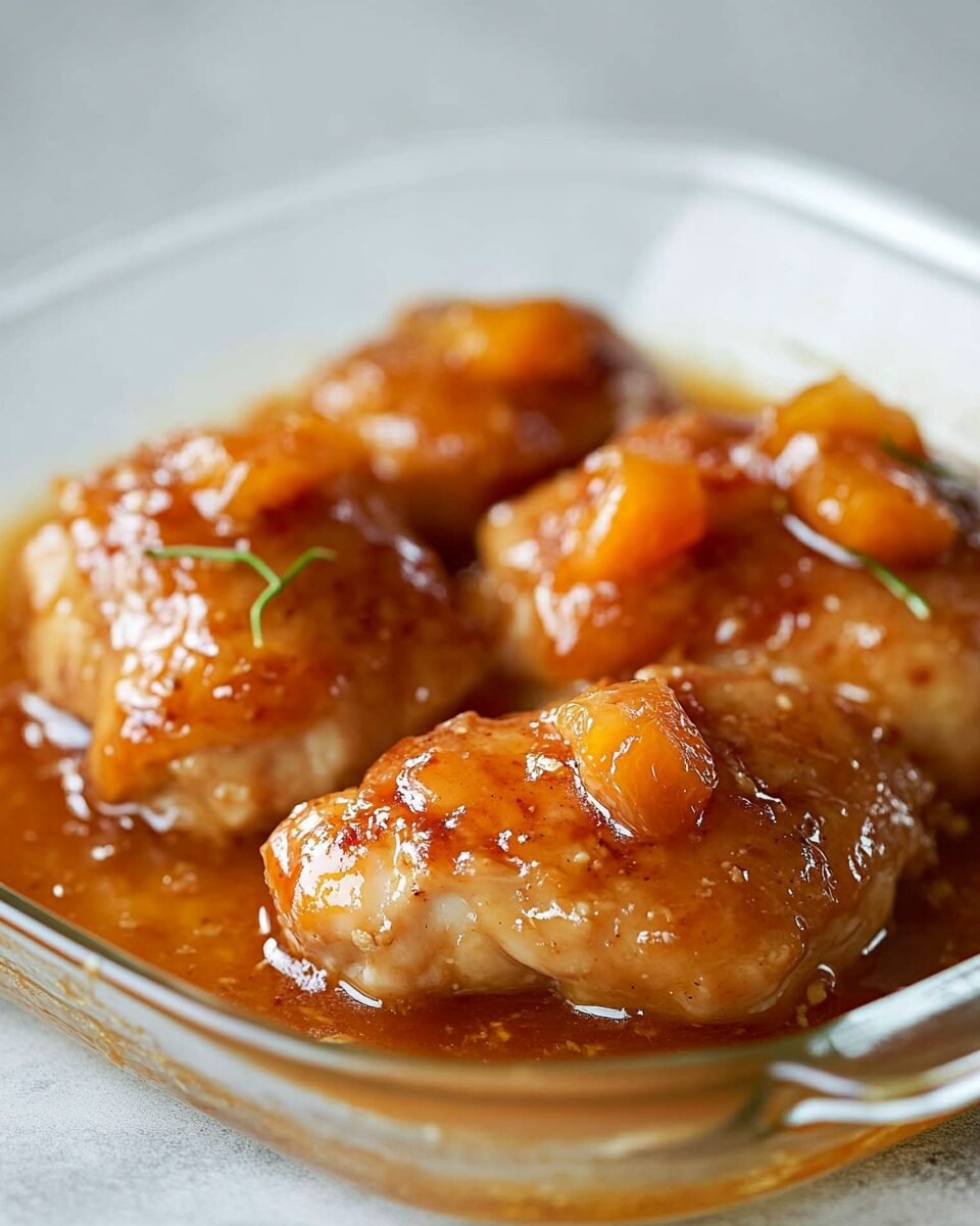 Apricot Chicken Thighs