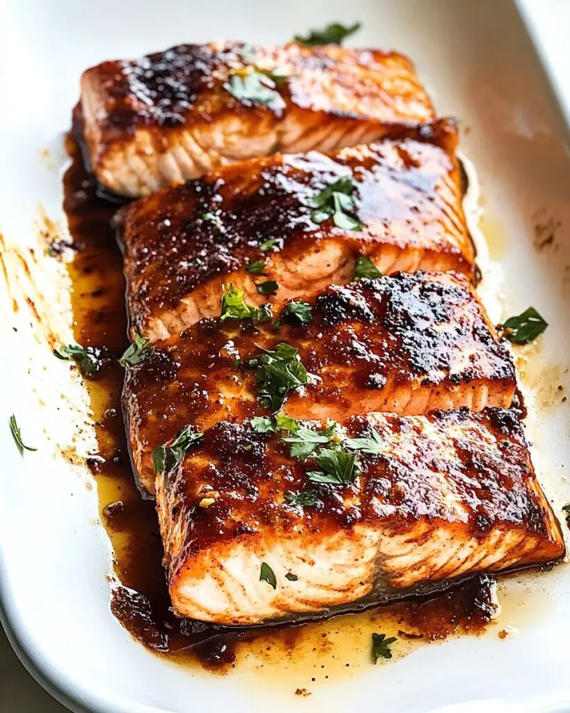 BBQ Baked Salmon