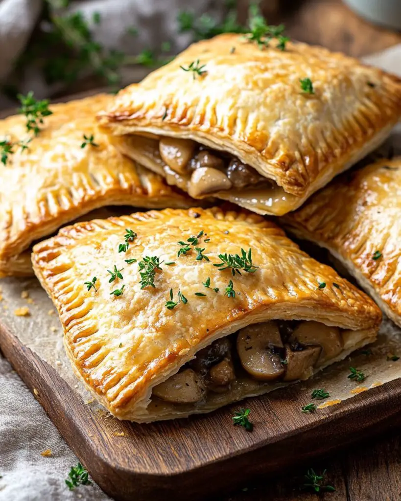 Beef and Mushroom Hand Pies