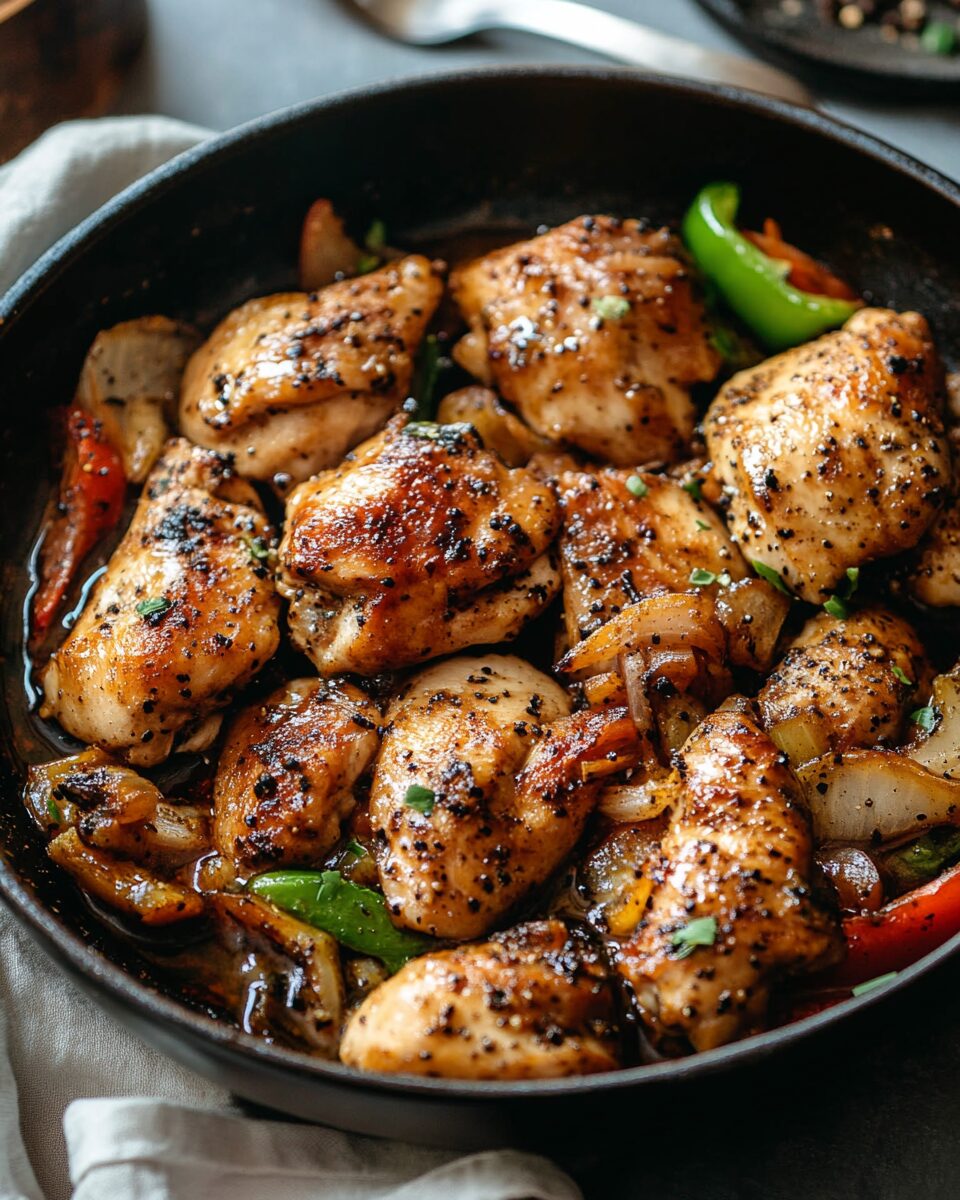 Black Pepper Chicken