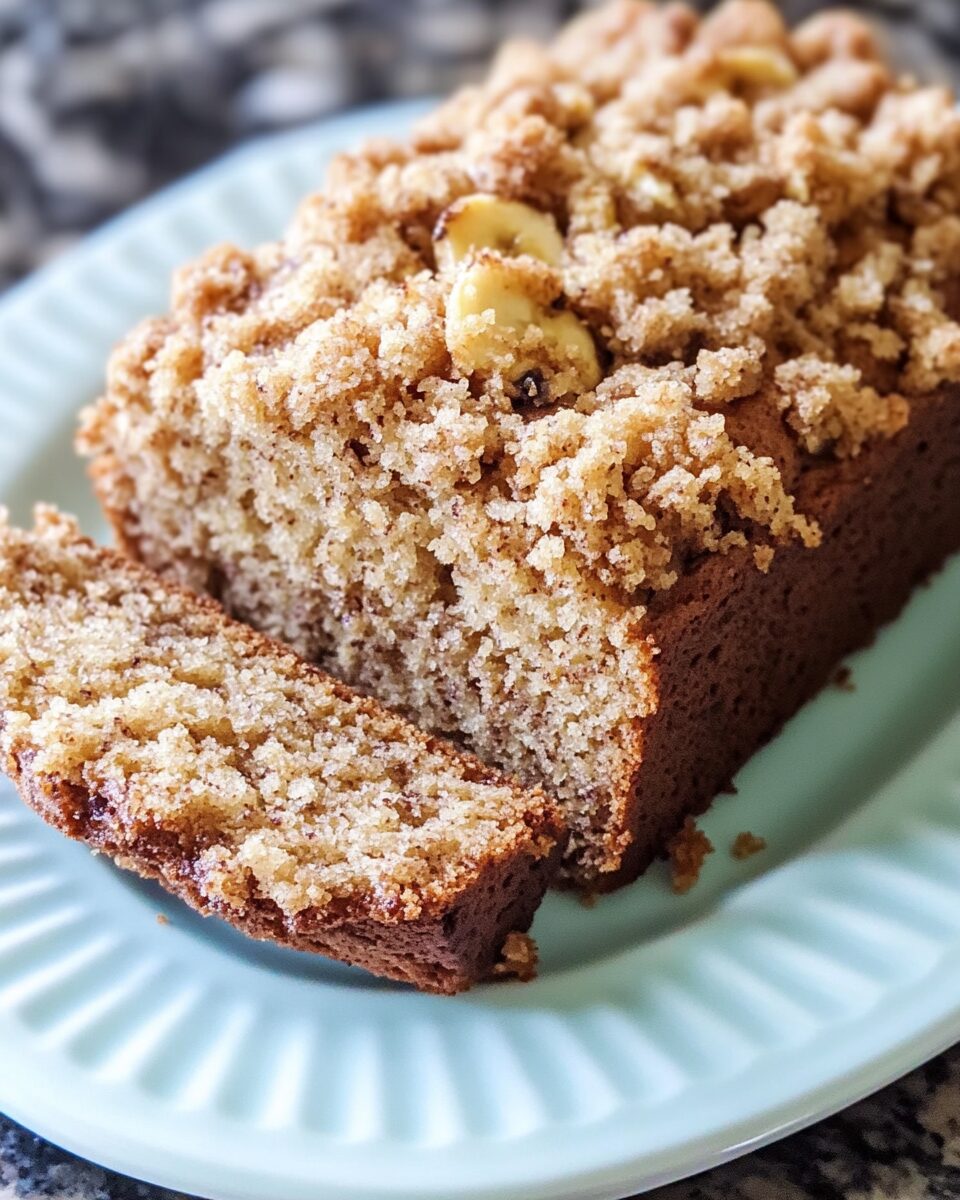 Coffee Cake Banana Bread