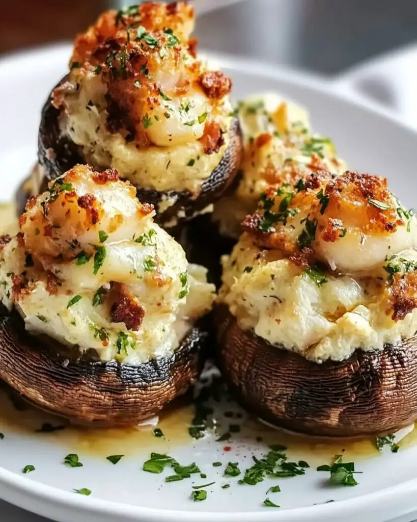 Crab Stuffed Mushrooms