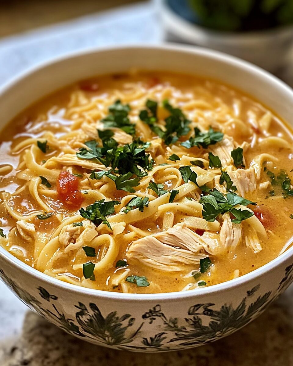 Crack Chicken Noodle Soup