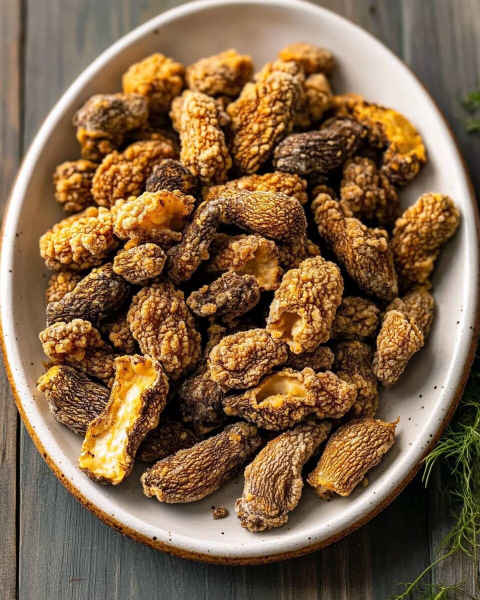 Crispy Fried Morel Mushrooms
