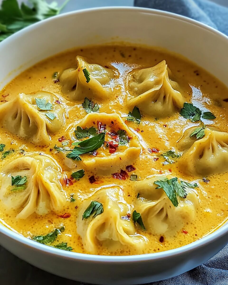 Curry Dumpling Soup